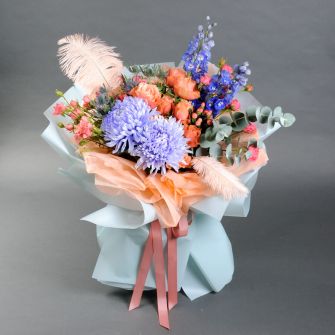 Букет "Небесна блакить"