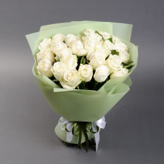 Букет із 25 троянд Плая Бланка