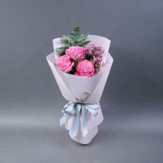 Букет із 3 троянд Кантрі Блюз