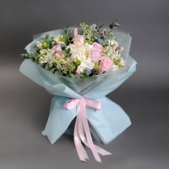 Bouquet "Turquoise wave"