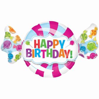 Куля цукерочка "Happy Birthday"