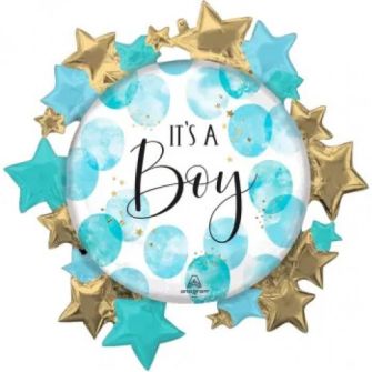 Фольгована кулька "Це хлопчик"