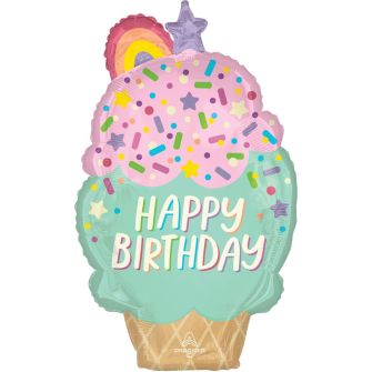 Фольгована кулька "Святкове морозиво"