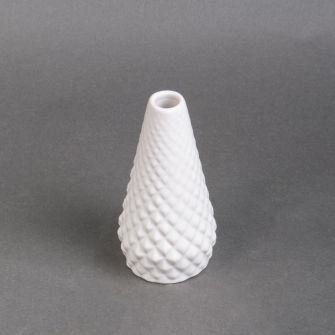Ceramic vase CROCODILE white