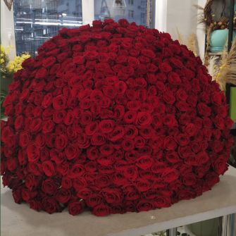 Букет "501 червона троянда"