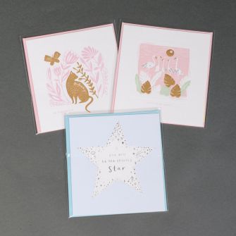 Листівка мікс кольорова рельєфна