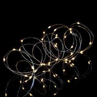 Гірлянда срібна 3м