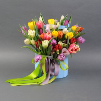 Композиция "Вибух кольорів"