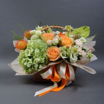 Композиція "Квіткова вуаль"