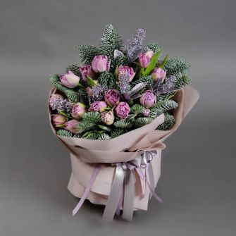 Букет "Зимова сакура"