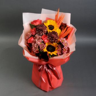 Букет "Осінній захід"