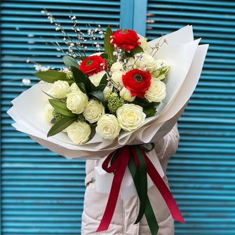 Букет "Лід і полум'я"