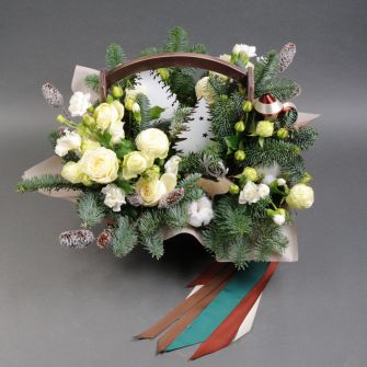 Композиція "Містичний зимовий ліс"