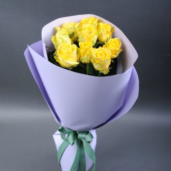 Букет з 9 троянд Пенні Лейн