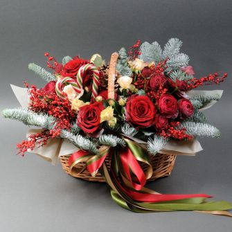 Композиція "Зимова калина"