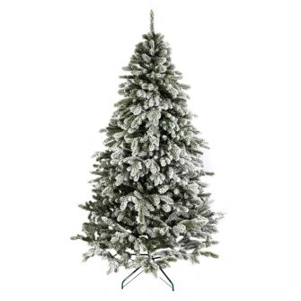 Christmas tree Kovalivska is snow-covered