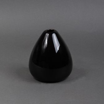 Ceramic vase PEORE black