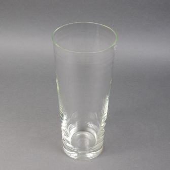 Ваза скляна конус 37х17см