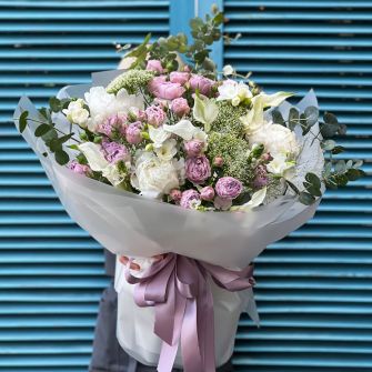 Букет "Лавандовий мус"